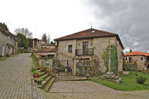 Santa Mariña De Santas Aguas, Ourense, Galicia, Ispanas
