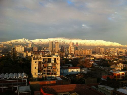 Santiago, Miestas, Santiago De Chile, Saulėlydis