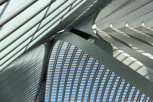 Santiago Calatrava, Architektūra, Liège, Traukinių Stotis, Kamštienos Guillemins, Kalatrava, Belgija