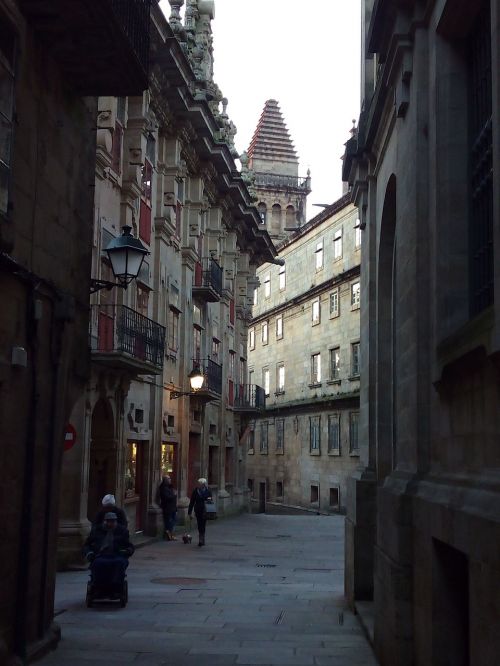Santiago Compostela,  Platerijos Plokštelė,  Galicija