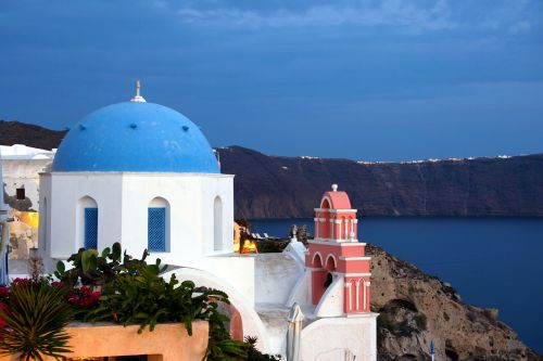 Santorini, Ciklai, Balti Namai, Graikų Sala