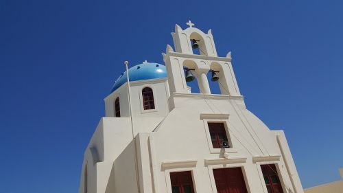 Santorini, Graikija, Bažnyčia