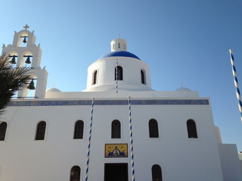 Santorini, Bažnyčia, Graikija