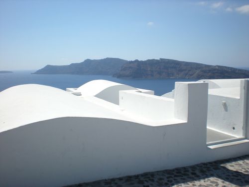 Santorini, Graikų Sala, Graikija, Jūrų, Oia