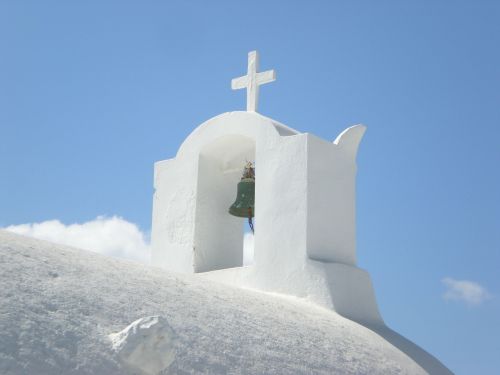 Santorini, Graikų Sala, Graikija, Jūrų, Bažnyčia