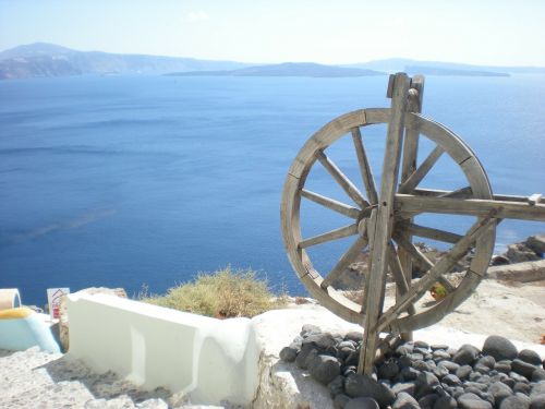 Santorini, Graikų Sala, Graikija, Jūrų, Oia