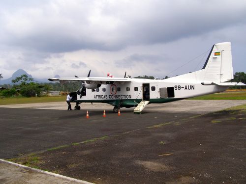 Sao Tome, Afrika, Lėktuvas, Oro Uostas, Takas, Kelionė