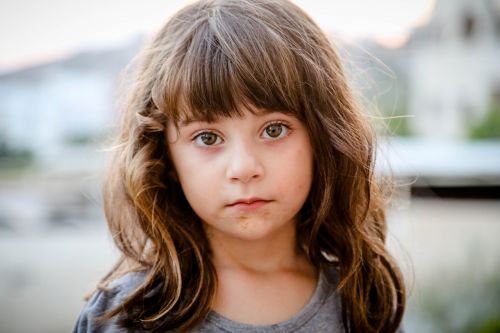 Vaikas, Mergaitė, Gražios Akys, Palestain, Nekaltumas, Ilgi Plaukai