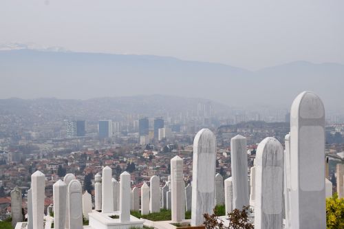 Sarajevo, Bosnija, Kapinės