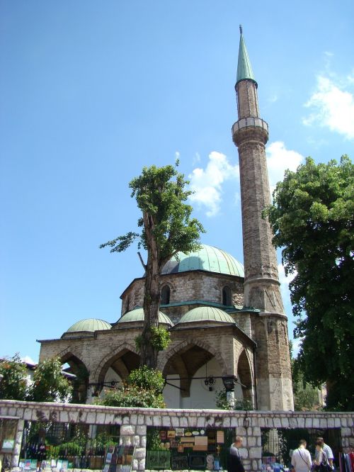 Sarajevo, Mečetė, Minaretas, Architektūra, Bosnija