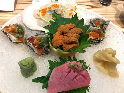 Sashimi, Sushi, Uni, Toro, Austriukas, Japanese, Jūros Gėrybės, Šukutė