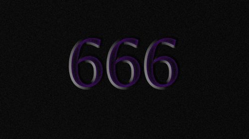 Satanas, Numeris, Žvėrys, Velnias, Magija, Numerologija, 666