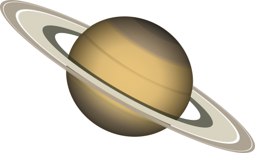 Saturn, Planeta, Saulės Sistema, Kosmosas, Saturno Žiedai, Astronomija, Nemokama Vektorinė Grafika