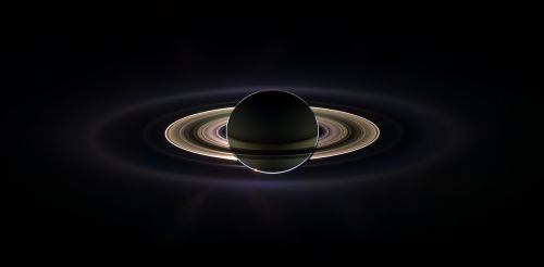 Saturn Eclipse, Erdvė, Kosminis Kosminis Laivas, Saulės Užtemimas, Kosmosas, Saulė, Šviesa, Saulės Energija, Tamsi, Planeta
