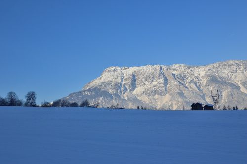 Sautens, Žiema, Sniegas, Tyrol, Kalnai, Austria, Oetztalas