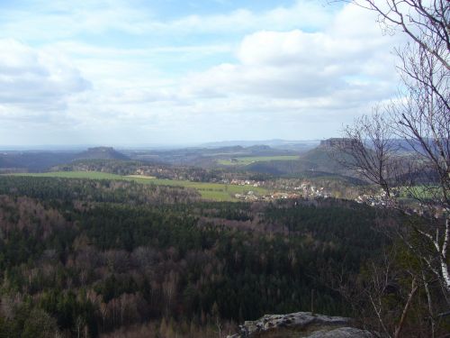 Saksonijos Šveicarija, Liilio Akmuo, Kraštovaizdis, Gamta