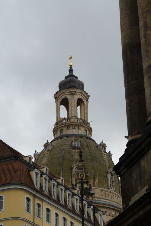 Saksonija, Drezdenas, Frauenkirche Dresden, Architektūra, Bokštas, Pastatas, Bažnyčia