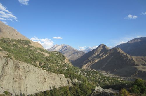 Scena, Peizažas, Pakistanas, Vaizdas, Kraštovaizdis, Kalnai, Fortas