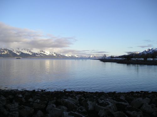 Vaizdingas, Alaska, Įlanka