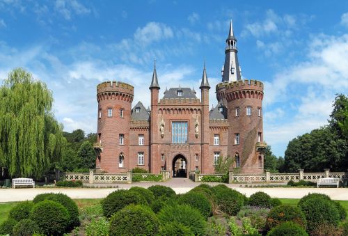 Schloss Moylland, Moyland, Pilis, Architektūra, Paminklas, Pastatas, Rūmai
