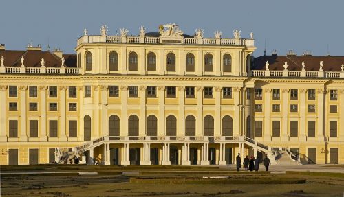 Schönbrunno Pilis, Vienna, Austria, Orientyras, Istorinis, Paskirties Vietos, Architektūra, Lauke, Dangus