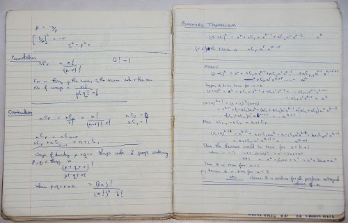 Mokykla, Knyga, Matematika, Algebra, Binominė Teorema, Teorema, Formulė, Švietimas, Mokymasis, 1960-Tieji Metai, Anglija