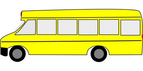 Mokyklinis Autobusas, Autobusas, Mokykla, Geltona, Gabenimas, Transporto Priemonė, Nemokama Vektorinė Grafika