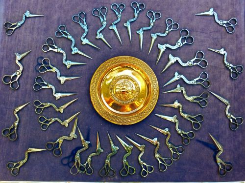 Žirklės, Šlyties, Paukščių Žirklės, Aštrus, Supjaustyti, Meno Amatai, Uzbekistanas