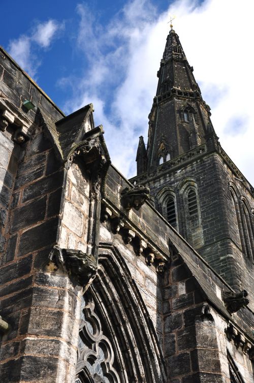 Škotija, Glasgow, Katedra, Bažnyčia, Architektūra, Turizmas, Paminklas, Bokštas