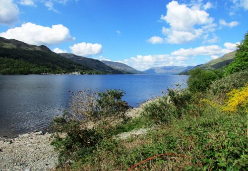 Škotija, Loch Uždirbti, Ežeras, Škotų, Peizažas, Highlands