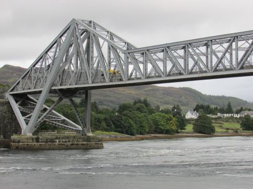 Škotija, Connel Bridge, Geležinis Tiltas, Vakarinė Pakrantė, Plieninis Tiltas, Oban, Upės Tiltas