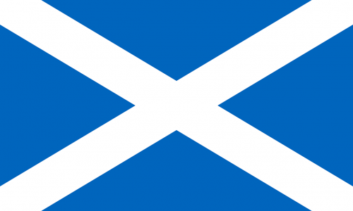 Škotija, Vėliava, Saltire