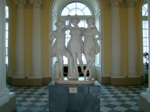 Skulptūra, Sankt Peterburgo Rusija, Hermitage, Marmuras, Senovės Graikija