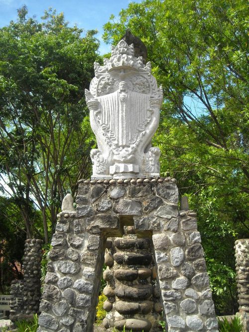 Skulptūra, Jėzus, Bažnyčia, Katalikų, Kediri, Indonesian