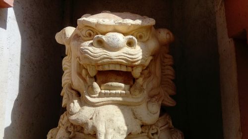 Skulptūra, Asian Drakonas, Rekvizitai, Marokas, Šalies Stilius