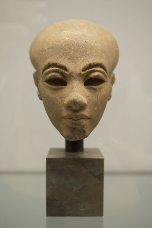 Skulptūra, Menas, Statula, Veidas, Moteris, Egiptas, Akmuo