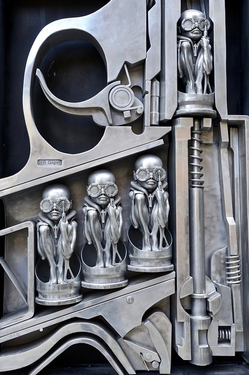 Skulptūra,  Plieno,  Mechaninis,  Statula,  Kūrinys,  Metalas