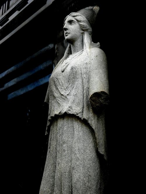 Skulptūra, Moterys, Marmuras, Kapinės, Argentina, Paminklas, Veidas, Laikysena, Statula