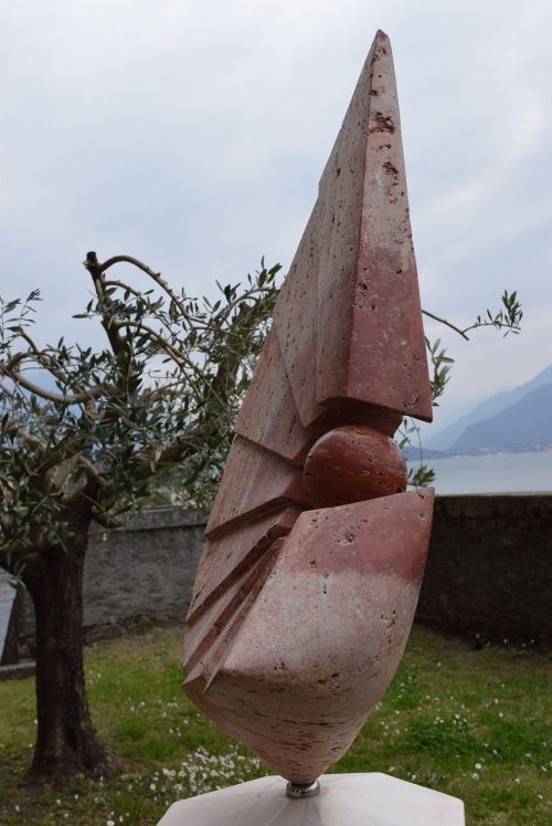 Skulptūra, Akmuo, Akmens Skulptūra, Marmuras, Italy, Ežero Como, Como