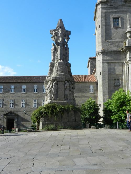 Skulptūra, Santiago Compostela, Bažnyčia