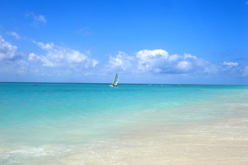 Jūra, Dangus, Horizontas, Kraštovaizdis, Mėlynas, Ramiojo Vandenyno Regionas, Costa, Kuba