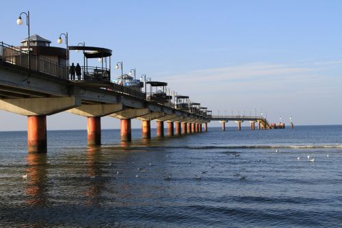 Jūros Tiltas, Baltijos Jūra, Lenkija, Jūra, Tiltas