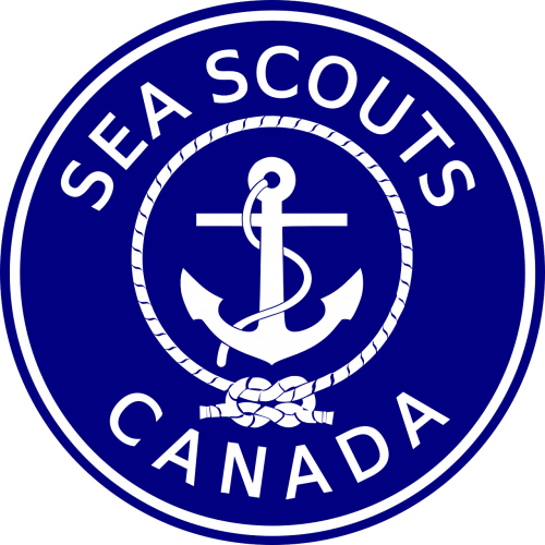 Jūros Skautai, Kanada, Inkaras, Lynai, Mėlynas, Emblema, Nemokama Vektorinė Grafika