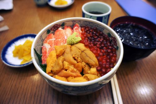 Jūros Gėrybių Ryžiai, Kai-Sen-Dong, Maistas