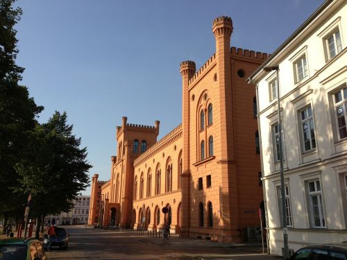 Vyriausybės Buveinė, Schwerin, Mecklenburg West Pomerania, Valstybinis Kapitalas, Pastatas, Architektūra