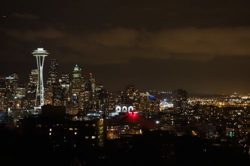 Seattle, Naktinis Vaizdas, Erdvinė Adata, 燈, Pavardė, Naktis