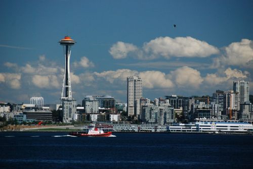 Seattle, Panorama, Dangoraižis, Kosmoso Adata, Miesto Panorama, Dangus, Panorama