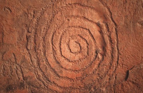 Sedona, Vietinis Amerikiečių Roko Menas, Spiralė, Indijos, Arizona