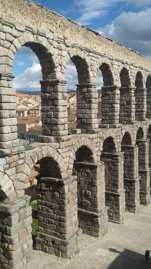 Segovia, Akvedukas, Ispanija, Pastatas, Romėnų, Istorinis Miesto Centras, Unesco Pasaulio Paveldo Vieta, Senamiestis, Rio Tajo, Lankytinos Vietos, Architektūra