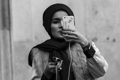 Autoportretas, Kantri Sodas, Musulmona Mergina, Arabų Mergina, Iphone